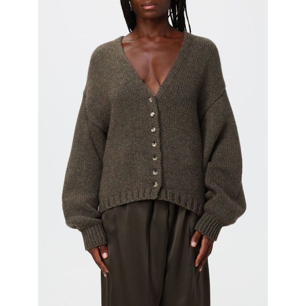 Khaite Women Deep V-Neck Khaite Pure Cashmere Cardigan